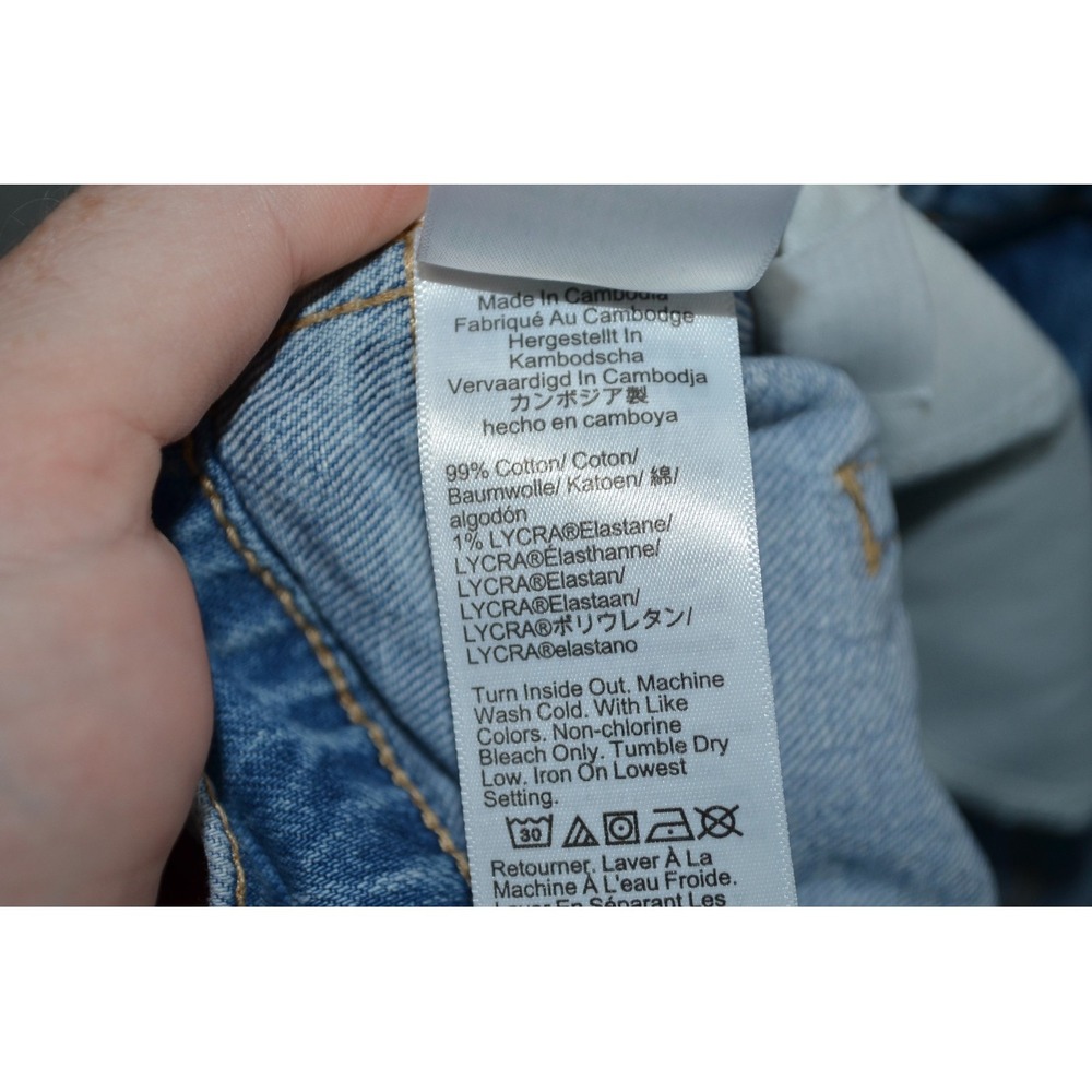 J. Crew Womens Classic Vintage High Rise In All-day Stretch Denim Jeans 27 x 28 - Picture 3 of 10